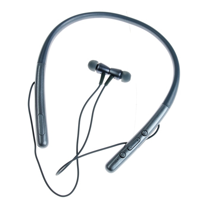 Наушники спортивные беспроводные, WI-H700, вакуумные, Bluetooth 4.2, с микрофоном, 100 мАч, синие