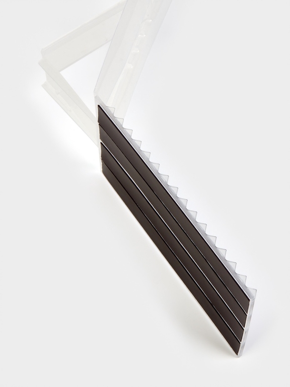 Опора задняя FLEX×-BACK, 315×80×6 мм, прозрачная