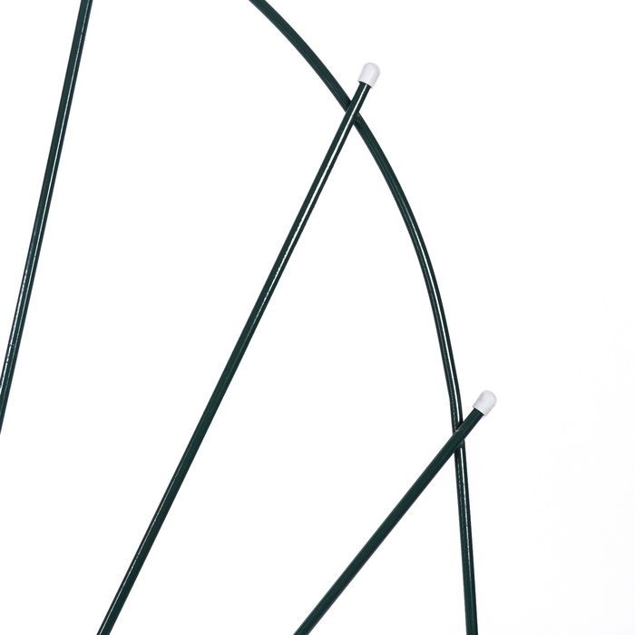 Шпалера, 150×62×1 см, металл, зелёная, «Парус мини»