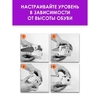 Подставка для хранения обуви регулируемая, 26×10×6 см, серо-голубая