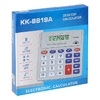 Калькулятор настольный, 8-разрядный, KK - 8819 А, с мелодией