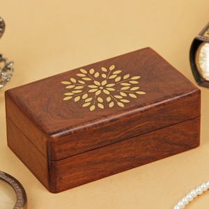 Шкатулка «Снежинка», 12.7×7.5×5 см, дерево